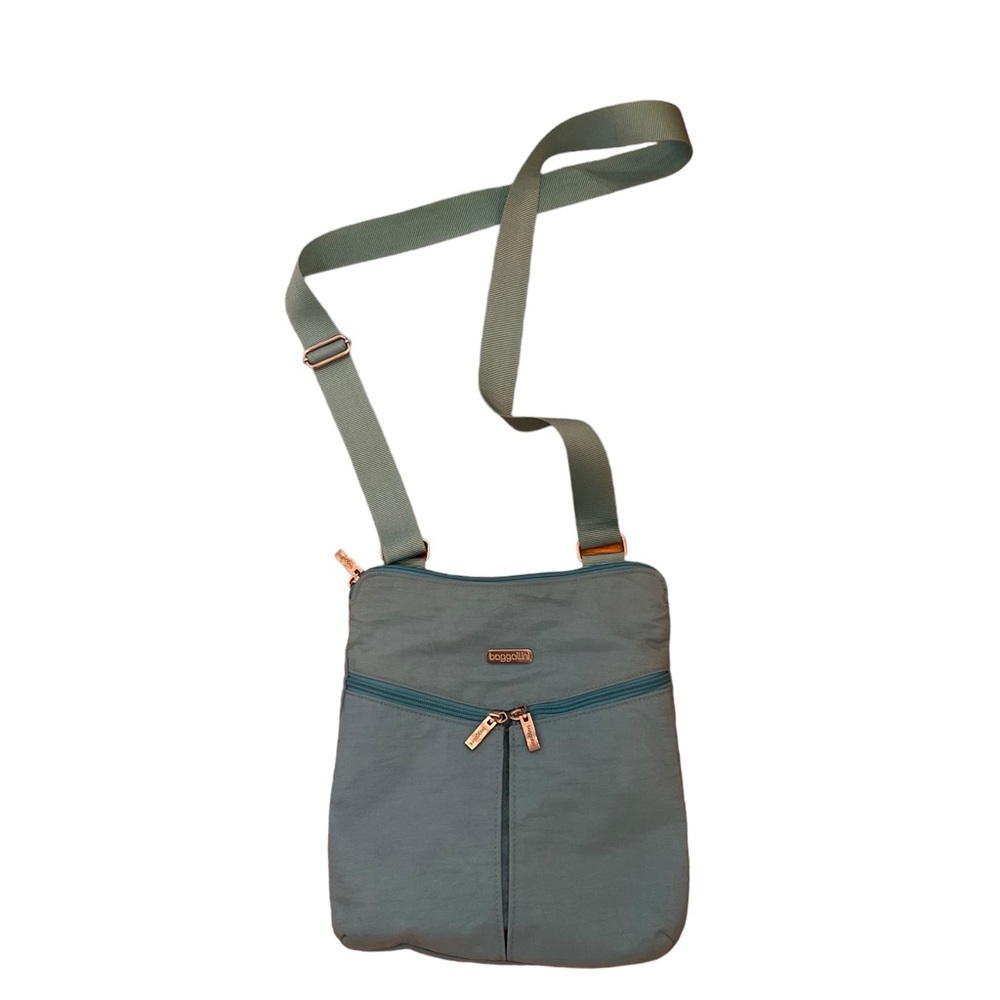 Turquoise baggallini shoulder bag